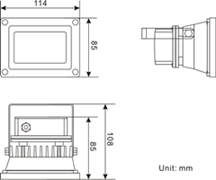 10w flood light