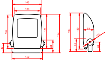 flood light drawing