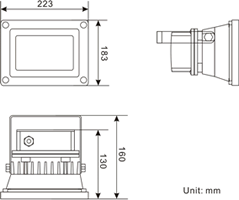 30w flood light