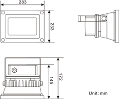 50w flood light